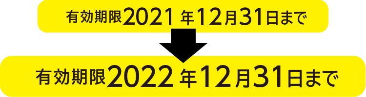 有効期限2022年12月31日まで