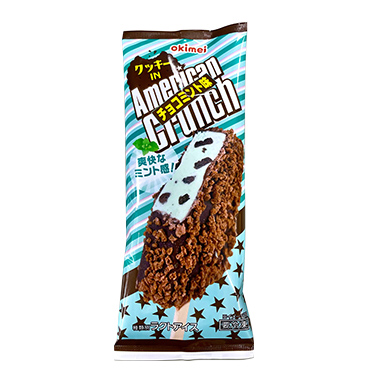 クッキーINアメリカンクランチ　チョコミント味